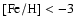 ${\rm [Fe/H]} < -3$