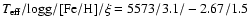 $\textit{T}_{\rm eff}/\rm log {g}/[Fe/H]/\xi = 5573/3.1/-2.67/1.5$