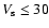 $V_{\rm s} \leq 30$
