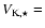 $V_{{\rm K},\star} =$