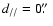 $d_{//}=0\hbox{$.\!\!^{\prime\prime}$ }$