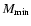 $M_{\rm min}$