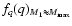 $f_q(q)_{M_1 \approx M_{\rm max}}$