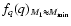 $f_q(q)_{M_1 \approx M_{\rm min}}$