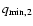 $q_{\rm min,2}$