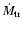 $\dot{M}_{\rm tr}$