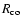 $R_{\rm co}$
