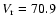 $V_{\rm r} = 70.9$