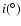 $i (^{\circ})$