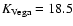 $K_{{\rm Vega}}=18.5$