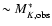 $\sim M^{\ast}_{K,{\rm obs}}$