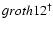 $groth12^{\dag }$