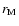 $r_{\rm M}$