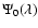 $\Psi_0(\lambda)$