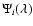 $\Psi_i(\lambda)$