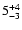 $\rm 5_{-3}^{+4}$