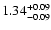 $\rm 1.34_{-0.09}^{+0.09}$