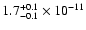$\rm 1.7_{-0.1}^{+0.1}\times10^{-11}$