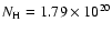 $N_{\rm H}=1.79 \times10^{20}$