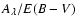 $A_{\lambda}/E(B-V)$
