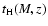 $t_{\rm H}(M,z)$