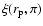 $\xi(r_{\rm p}, \pi)$