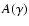 $A(\gamma)$