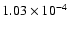 $1.03\times 10^{-4}$