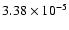 $3.38\times 10^{-5}$