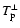 $T_{\rm p}^{\perp}$