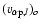 $(v_{\alpha {\rm p}, l})_o$
