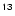 $^{\sf 13}$