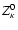 $Z^0_{\kappa}$