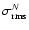 $\sigma_{\rm rms}^{N}$