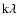 ${\rm k\lambda}$