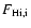 $F_{\rm {H {\sc i}},i}$