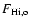 $F_{\rm {H {\sc i}},o}$