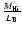 $\frac{M_{\rm {H {\sc i}}}}{L_{\rm B}}$