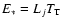 $E_* = L_jT_{\rm T}$