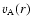 $v_{\rm A}(r) ~$