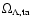 $\Omega_{\rm\Lambda,ta}$