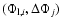 $(\Phi_{{\rm l},i},\Delta\Phi_j)$