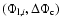 $(\Phi_{{\rm l},i},\Delta\Phi_{\rm c})$