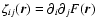 $\zeta_{ij}(\vec{r})=\partial_i \partial_j F(\vec{r})$