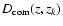 $D_{\rm com}(z, z_k)$