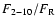 $F_{2-10}/F_{\rm R}$