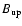 $B_{\rm up}$