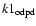 $k1_{\rm odpd}$