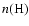 $n({\rm H})$