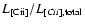 ${L_{\rm [C {\sc ii}]}/L_{[C {\sc ii}],\rm total}}$